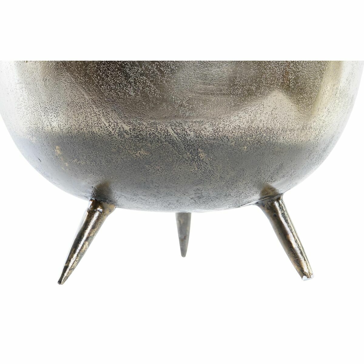 Bordsdekoration DKD Home Decor Gyllene Silvrig Aluminium 31 x 31 x 19,5 cm (2 antal) - 8