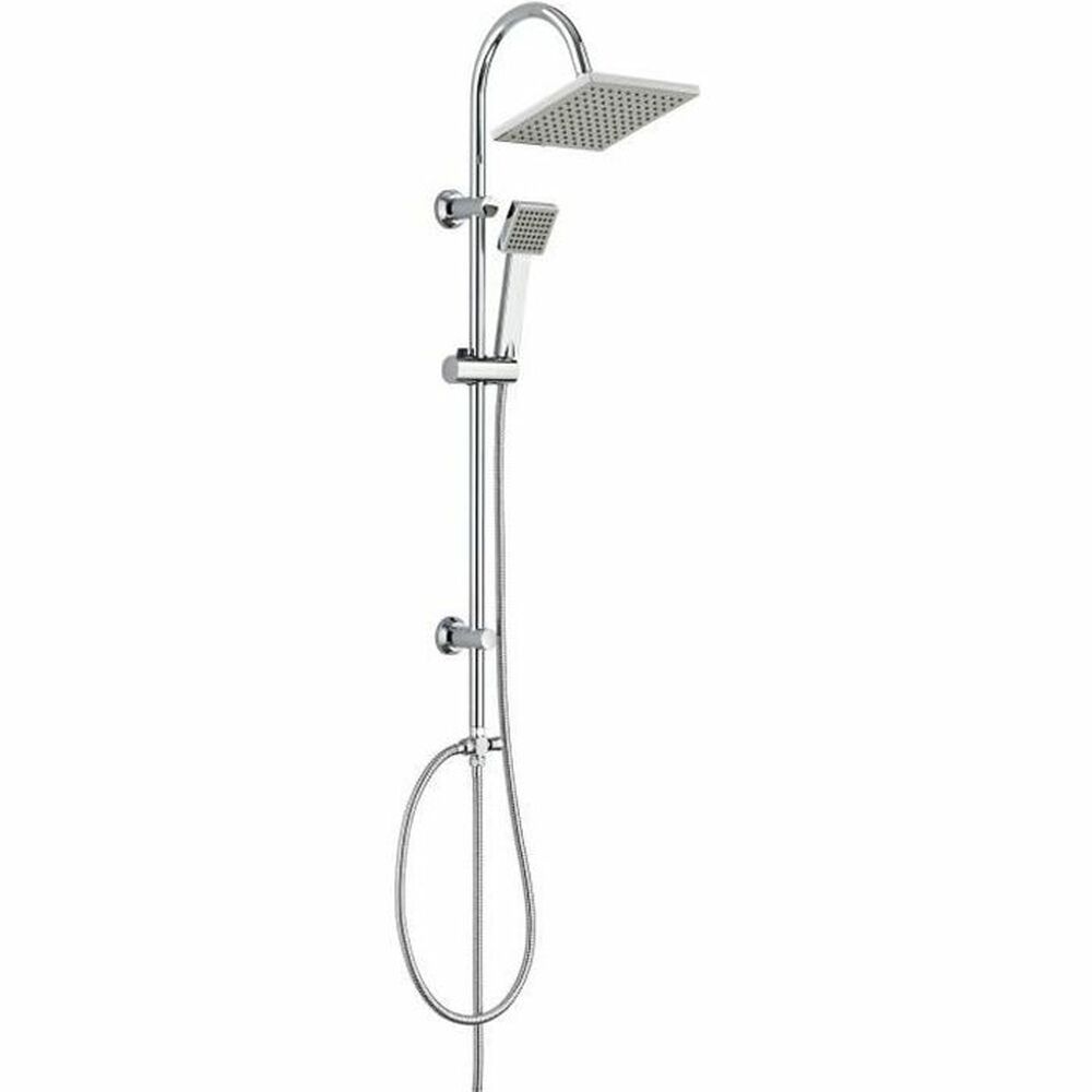 Duschpelare Rousseau Soto Grå Chrome Metall 22 mm 73 x 73 mm