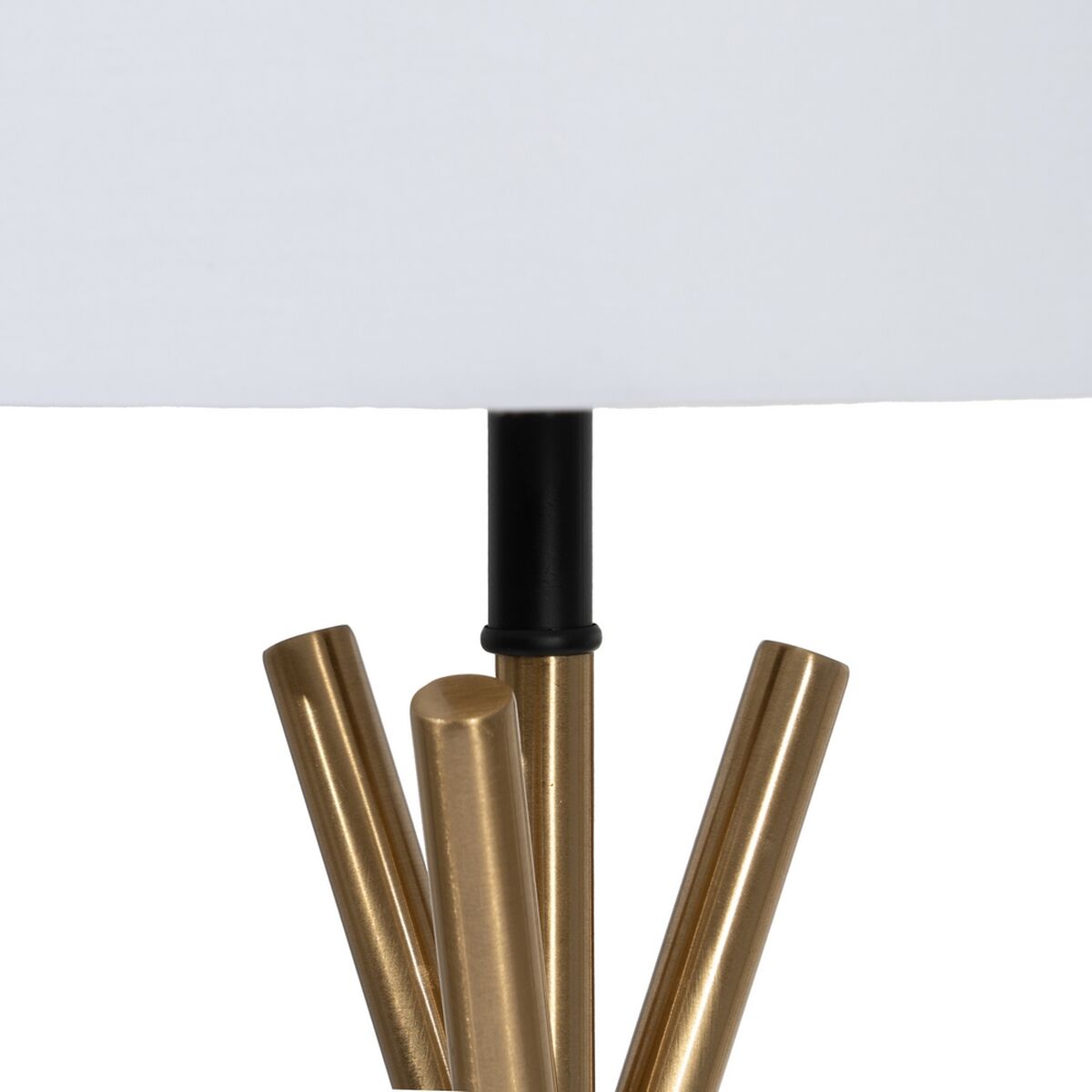 Bordslampa Vit Svart Gyllene Järn 40 W 33 x 33 x 63,5 cm - 3