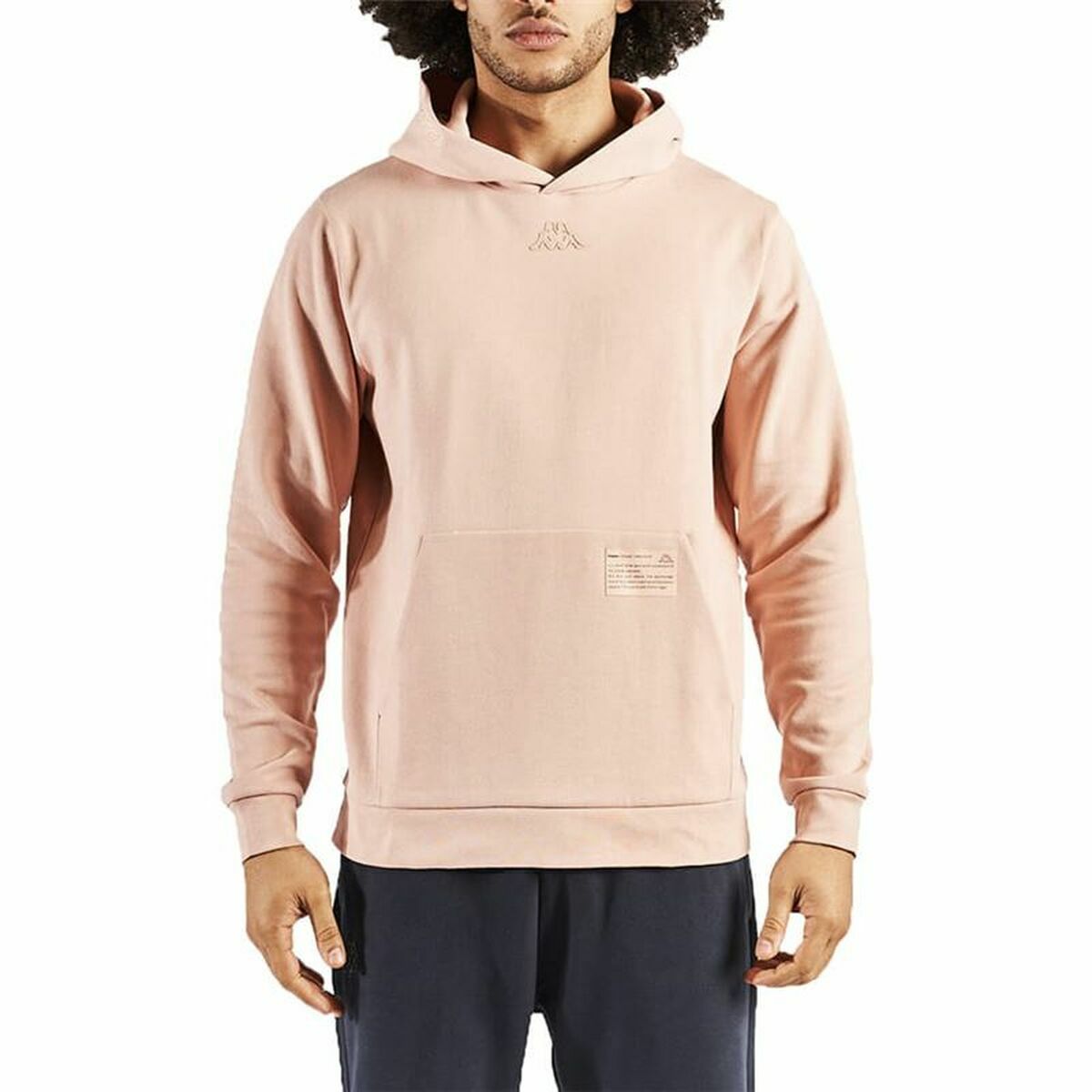 Tröja med huva Herr Kappa Rosa