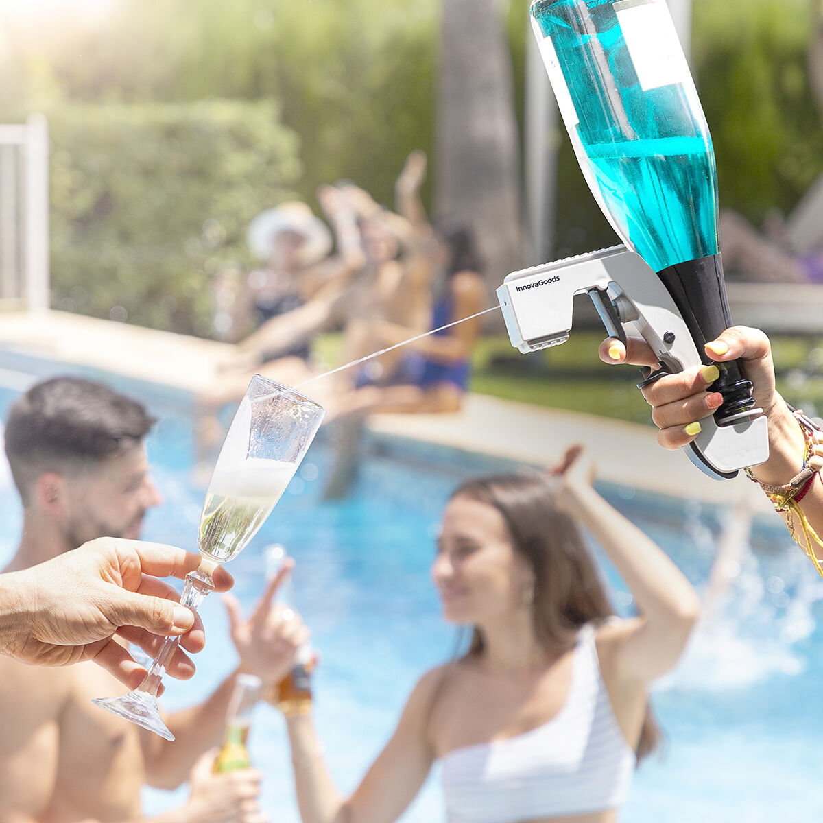 Champagne- och ölpistol Fizzllet InnovaGoods - 16