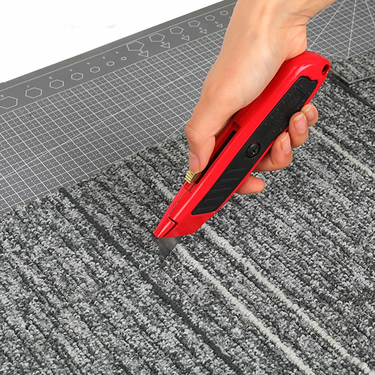 Brytbladskniv Workpro Aluminium Indragbar - 5