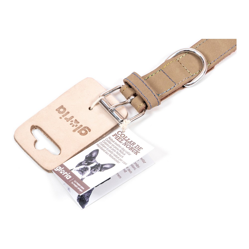 Hundhalsband Gloria Oasis Vit (1,5 x 40 cm) - 6