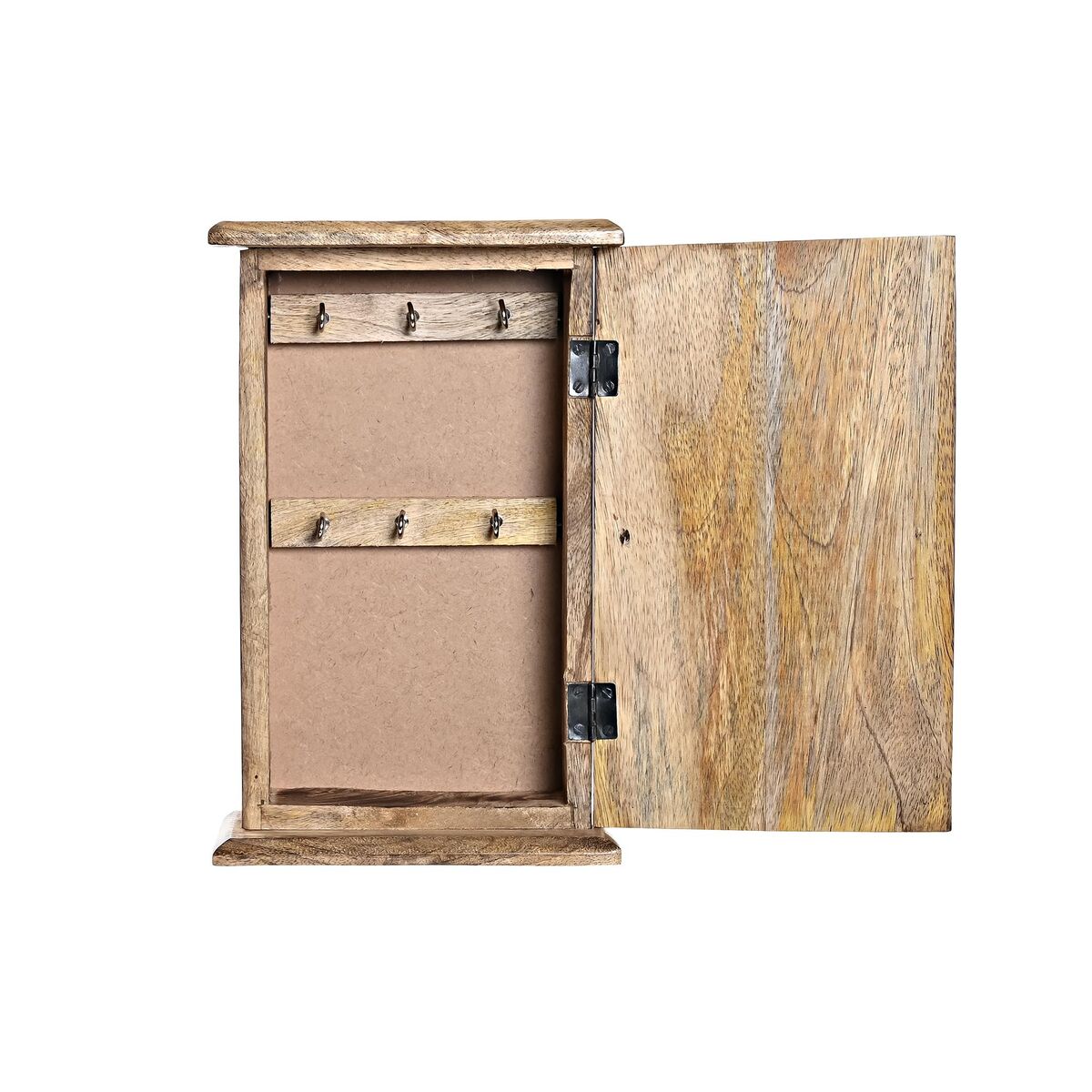 Nyckelskåp DKD Home Decor Brun Mörkbrun 18 x 7,5 x 28 cm - 8