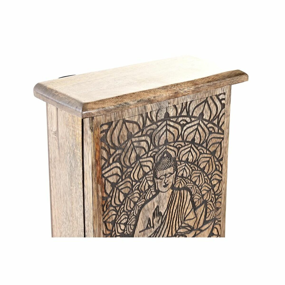 Nyckelskåp DKD Home Decor Brun Mörkbrun 18 x 7,5 x 28 cm - 5