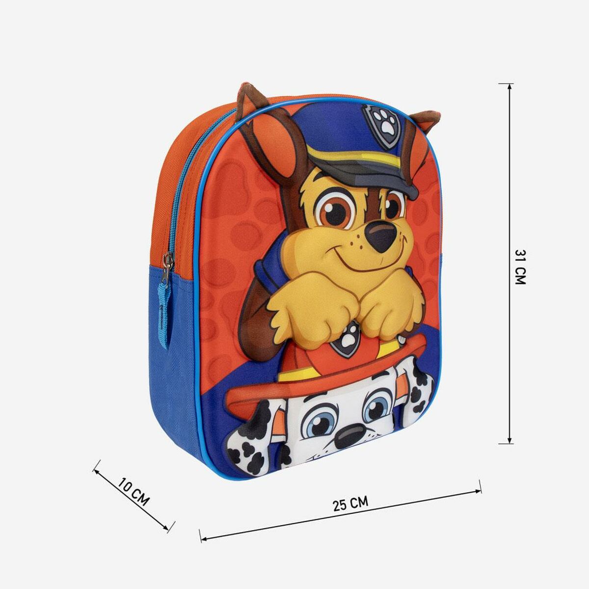 Skolryggsäck The Paw Patrol Blå 22 x 28 x 10 cm - 7