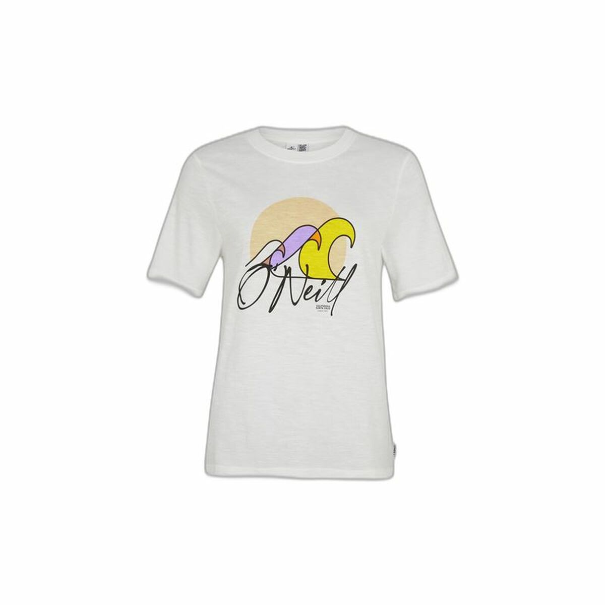 T-shirt med kortärm Dam O'Neill Luano Graphic Vit