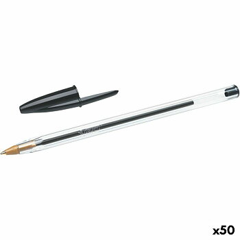 Penna Bic Cristal Svart Original (50 antal)