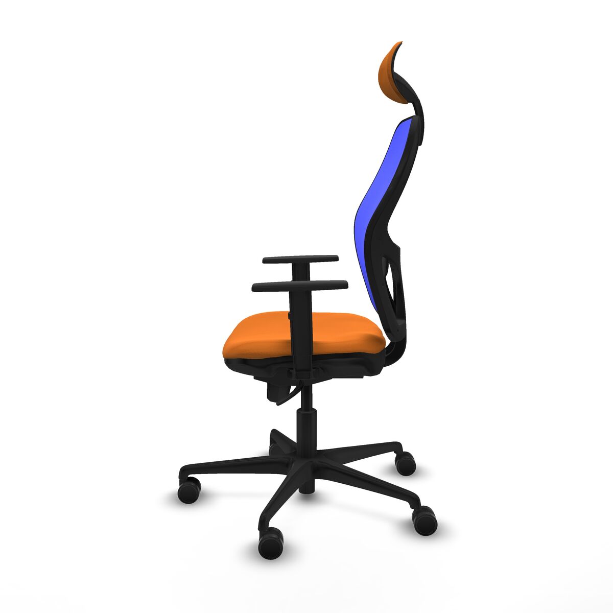 Kontorsstol med nackstöd Jorquera Piqueras y Crespo 1D036N1 Orange - 3
