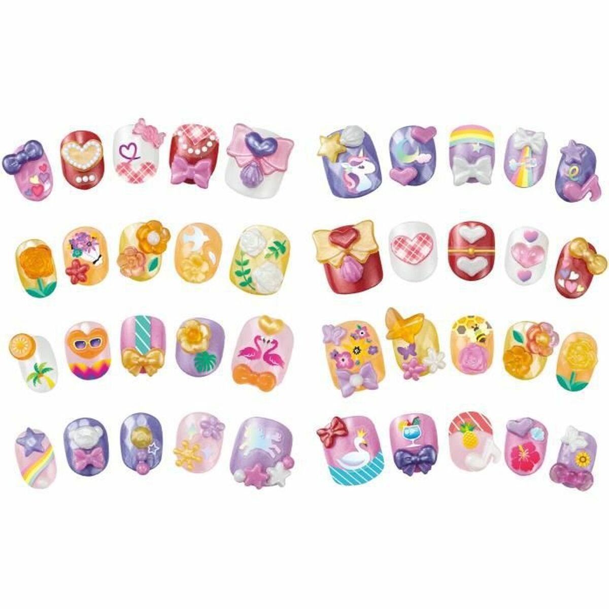 Manikyrset Aquabeads 35007 Barn Multicolour Plast