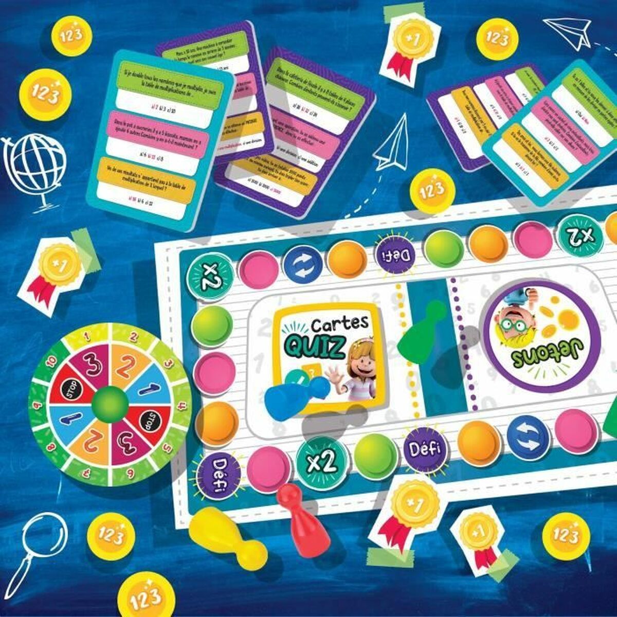 Utbildningsspel Lisciani Giochi Multiplications et problèmes - 3