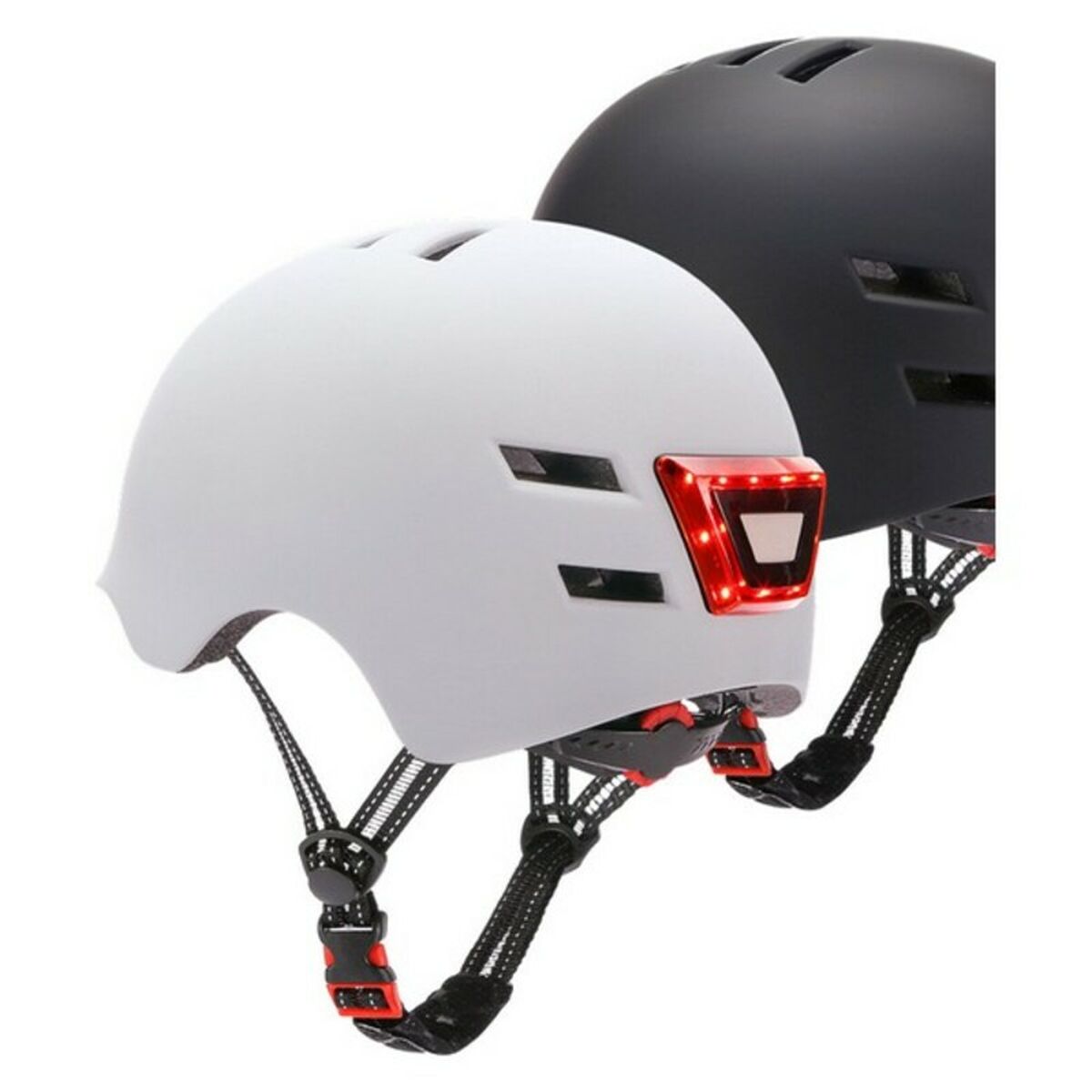 Hjälm för elscooter Youin LED Vit - 2