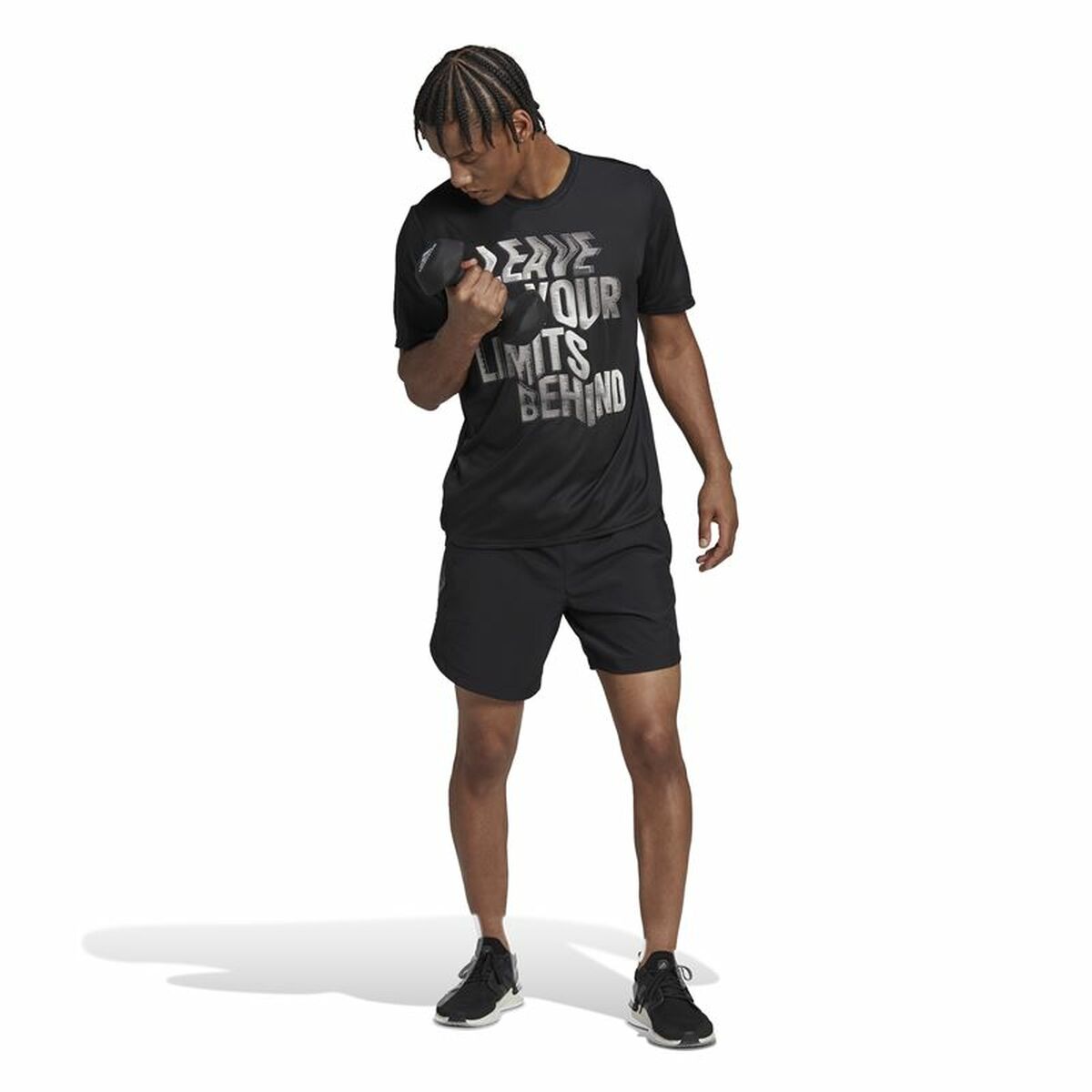 Sportshorts för män Adidas Hiit Movement  Svart 7" - 4