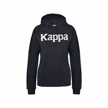 Tröja med huva Dam Kappa Yutsuko Svart