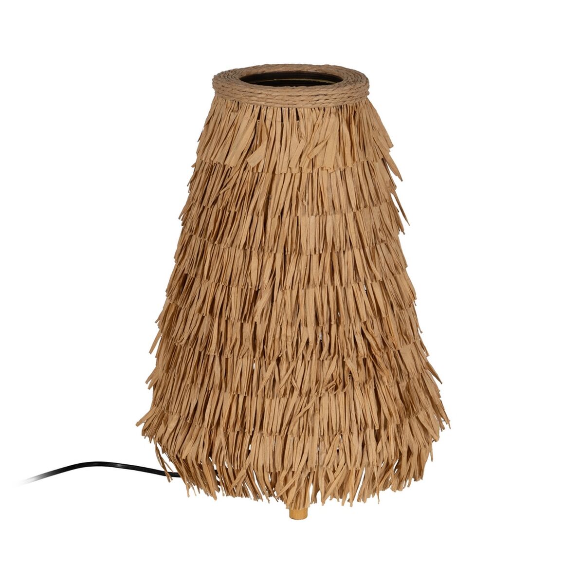 Bordslampa Naturell Naturliga fibrer 40 W 220-240 V 44 x 44 x 44 cm