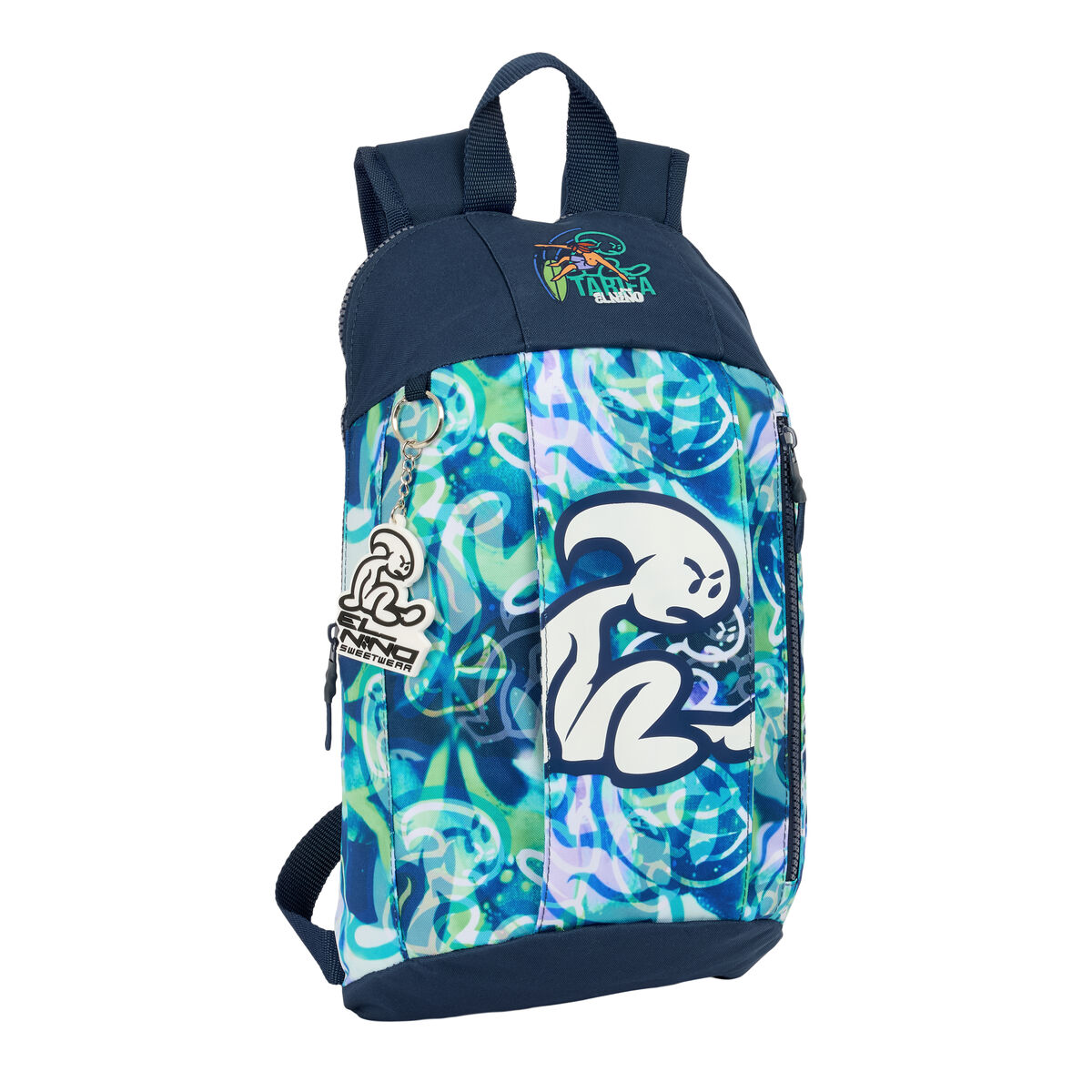 Ryggsäck Casual El Niño Kook Marinblå 22 x 39 x 10 cm