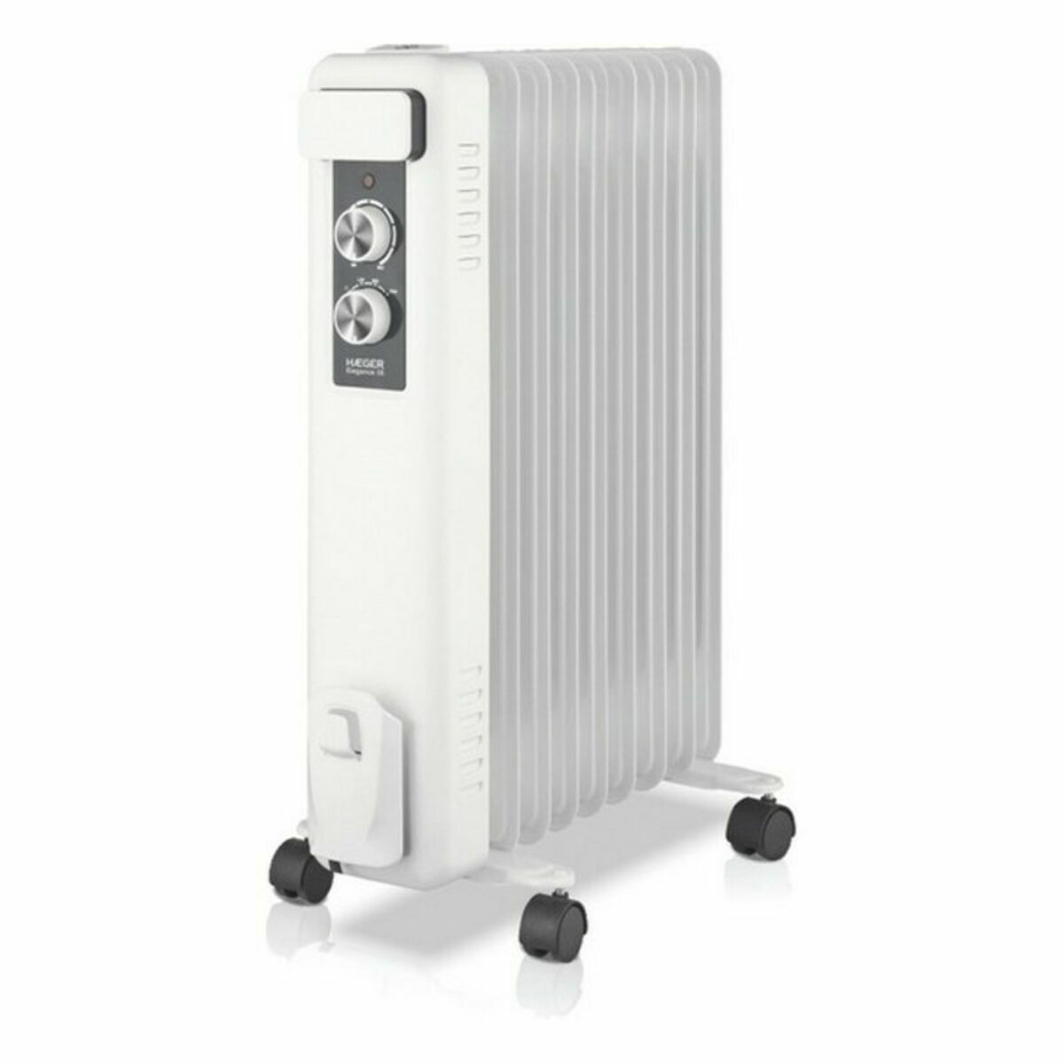 Oljeelement (9 ribbor) Haeger OH-009.008A 2000 W Vit - 2