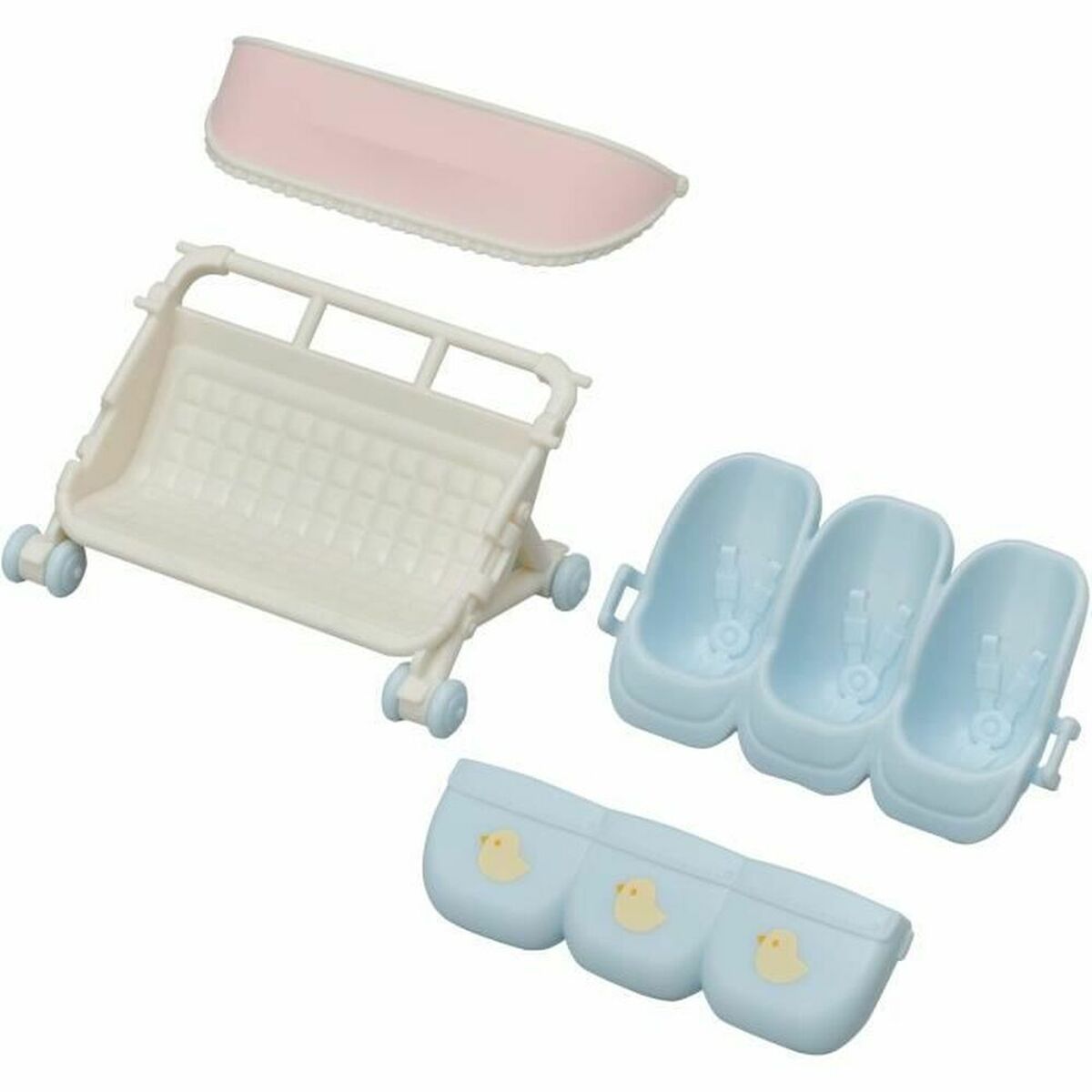 Playset Sylvanian Families The Triple Stroller - 5