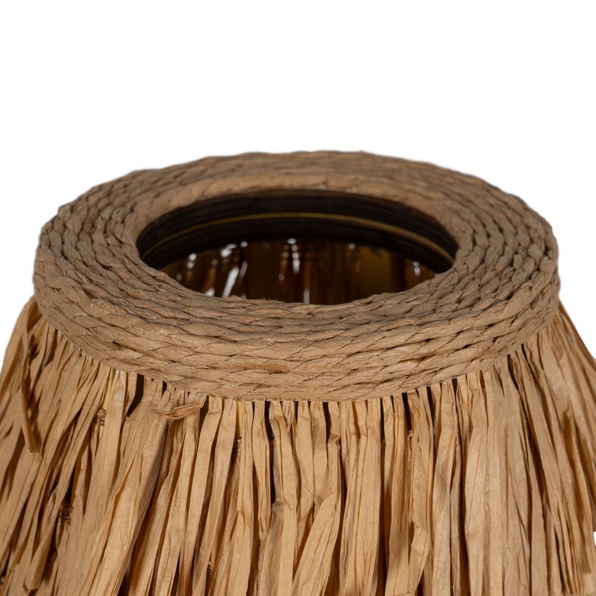 Bordslampa Naturell Naturliga fibrer 40 W 220-240 V 26 x 26 x 39 cm - 2