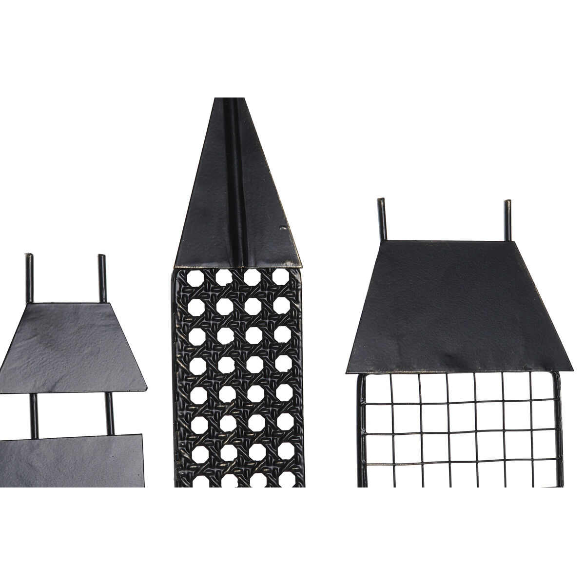 Väggdekoration DKD Home Decor Svart Gyllene Loft 105 x 6 x 56 cm - 6