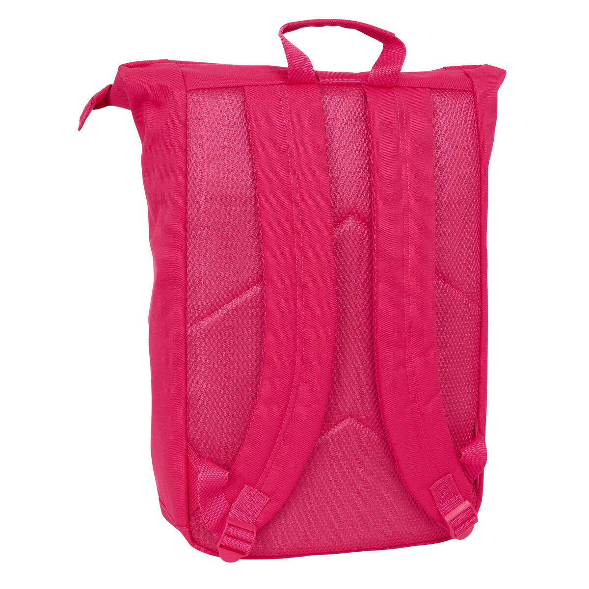 Ryggsäck Casual Benetton Cherry Cerise Marinblå - 4