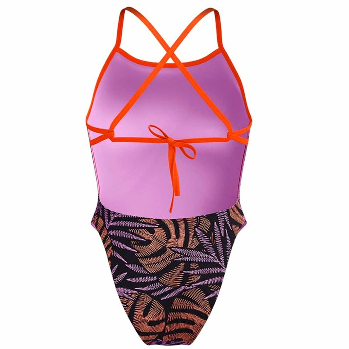 Baddräkt Dam Speedo Allover Orange - 2