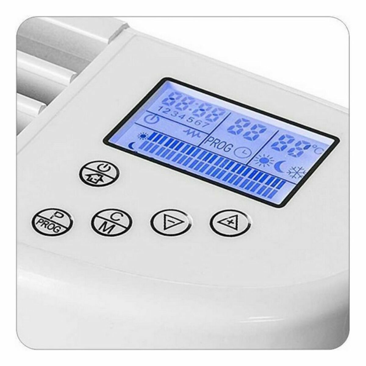 Värmeelement Haeger TE100001A 1000 W Vit - 4