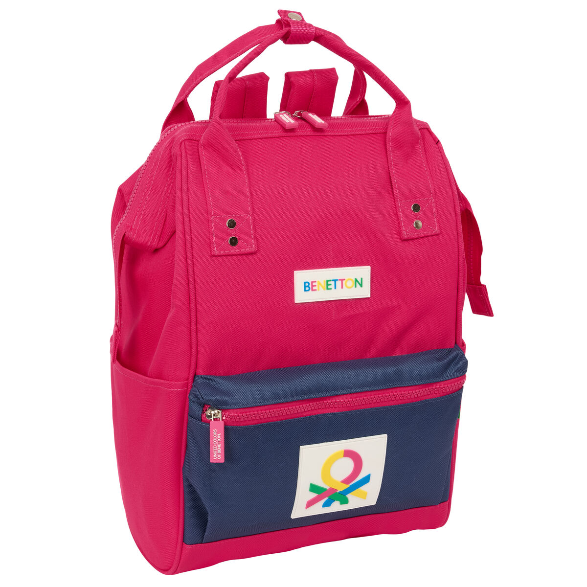 Ryggsäck Casual Benetton benetton Cerise Marinblå