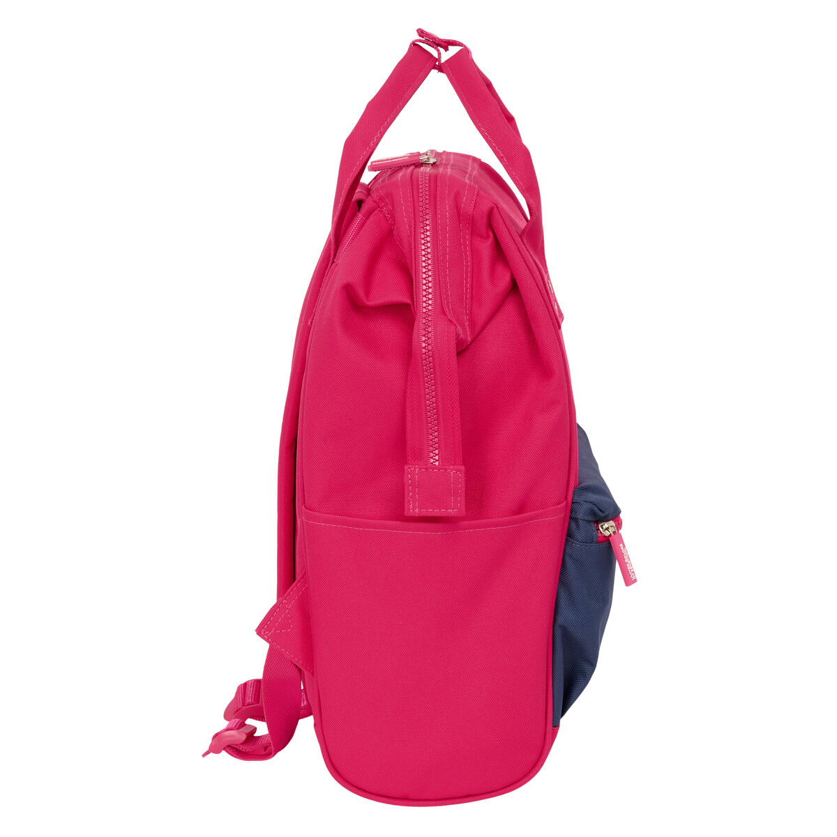 Ryggsäck Casual Benetton benetton Cerise Marinblå - 3
