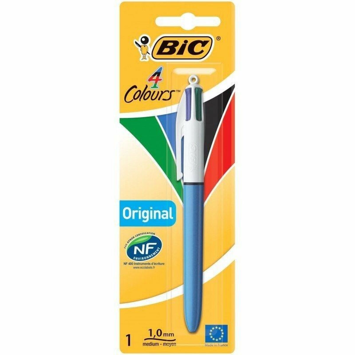 Penna för flytande bläck Bic 802077 Blå Vit Multicolour