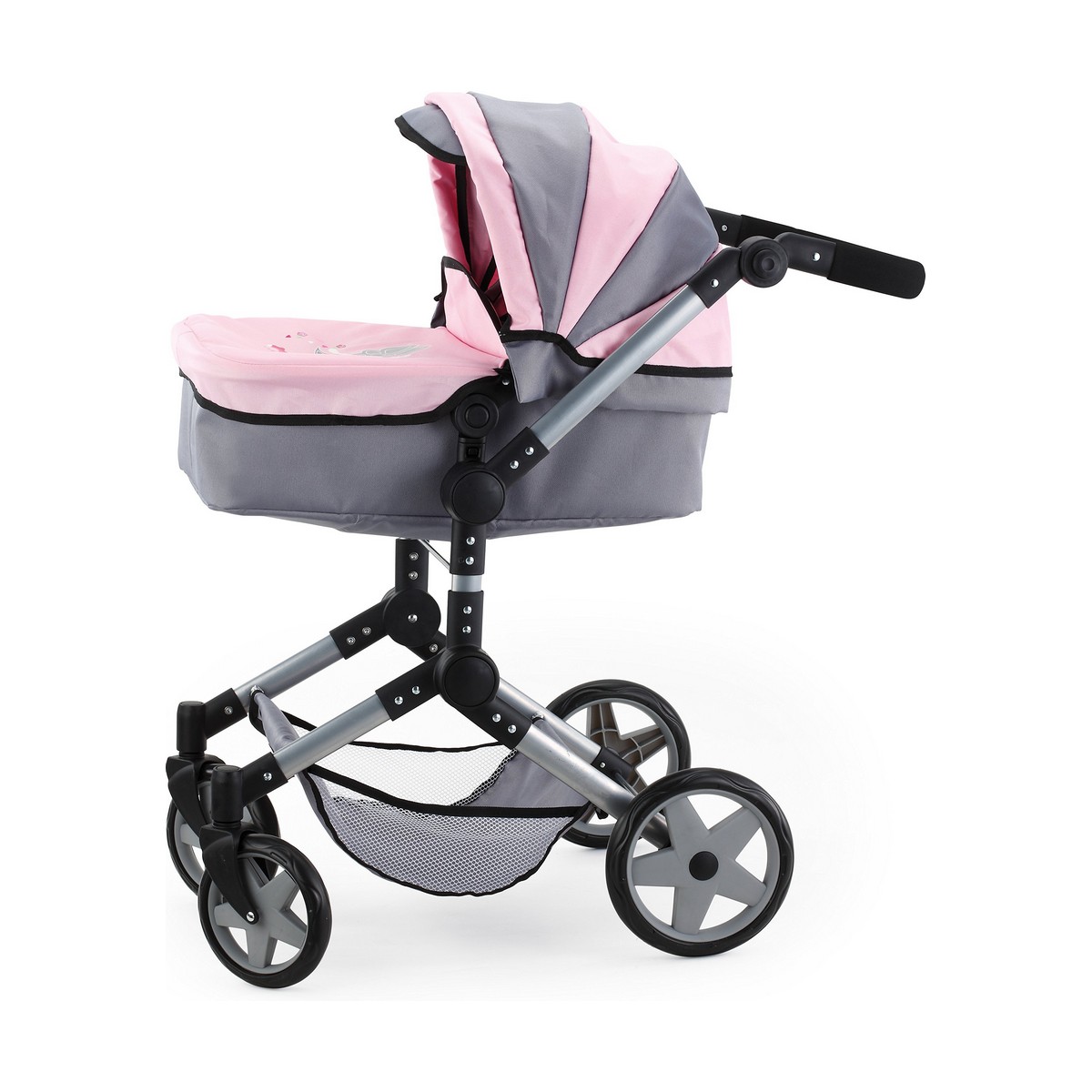 Dockvagn Reig Pram Neo Pro Grå 57 cm - 2