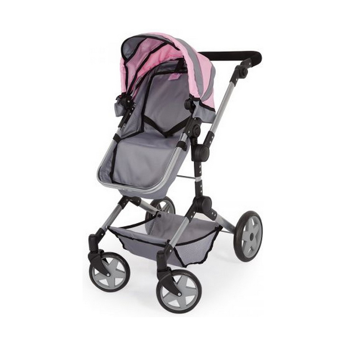 Dockvagn Reig Pram Neo Pro Grå 57 cm - 11