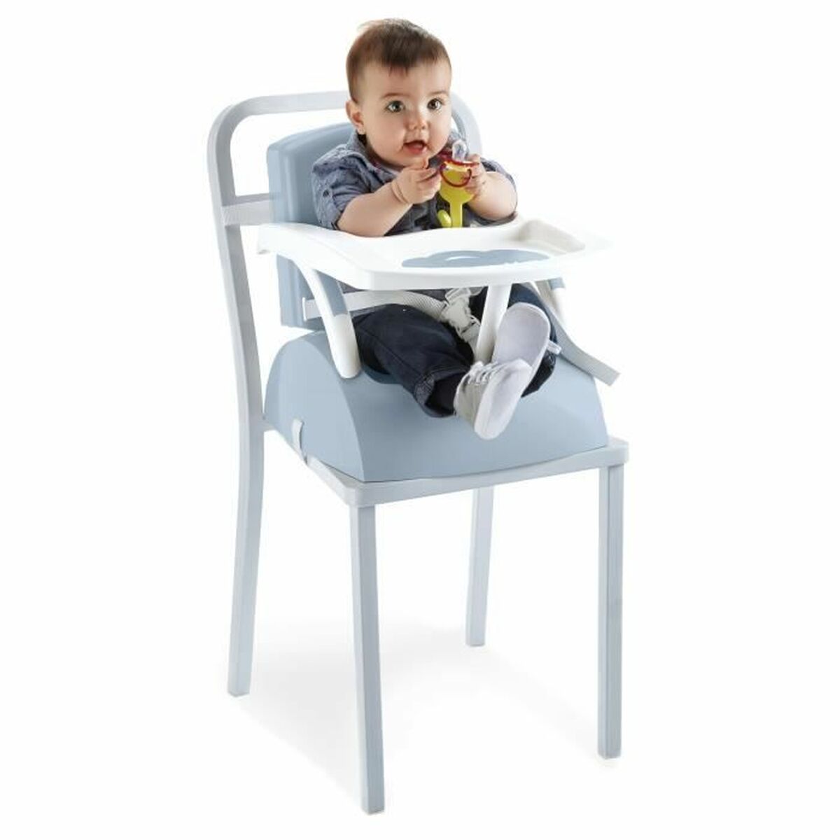 Upphöjare ThermoBaby Babytop Blå/Vit - 7