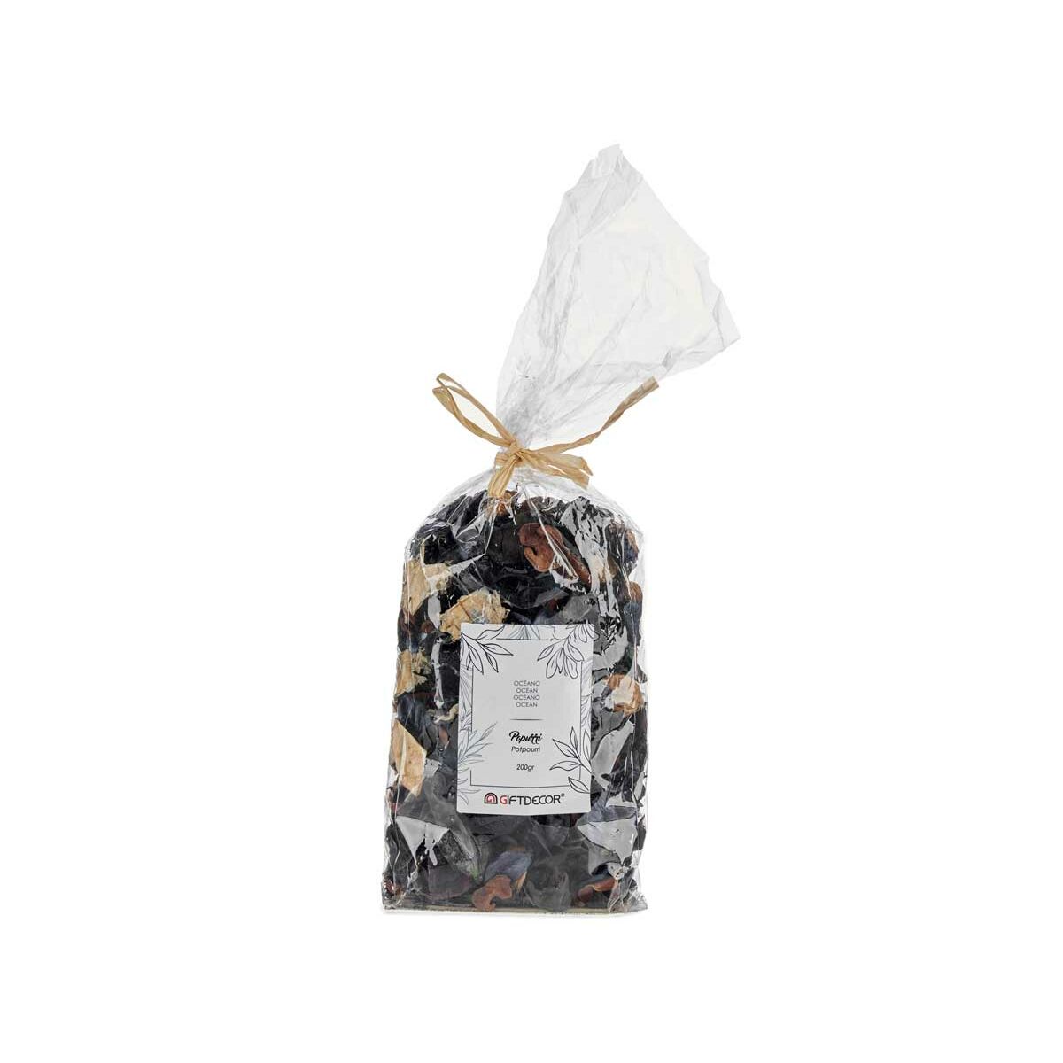 Dekorativa blommor Gift Decor Blå Naturell 200 g 12 x 28 x 10 cm 12 x 32 x 10 cm Havet (12 antal) - 5