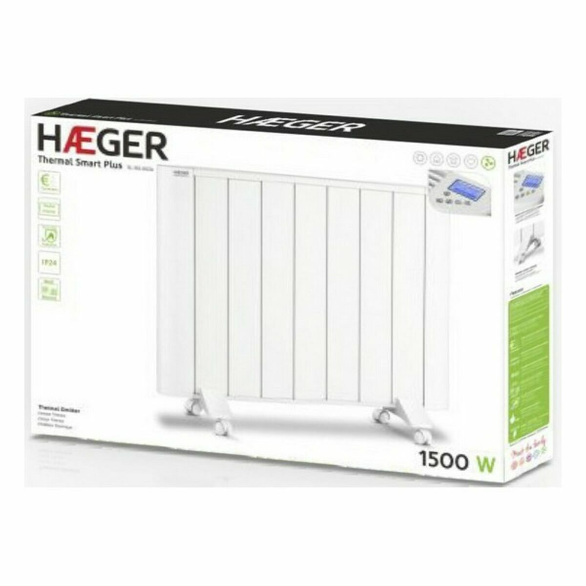 Värmeelement Haeger TE150002A 1500 W Vit - 2