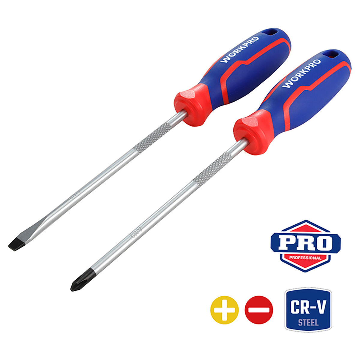 Skruvmejselset Workpro 2 Delar - 2