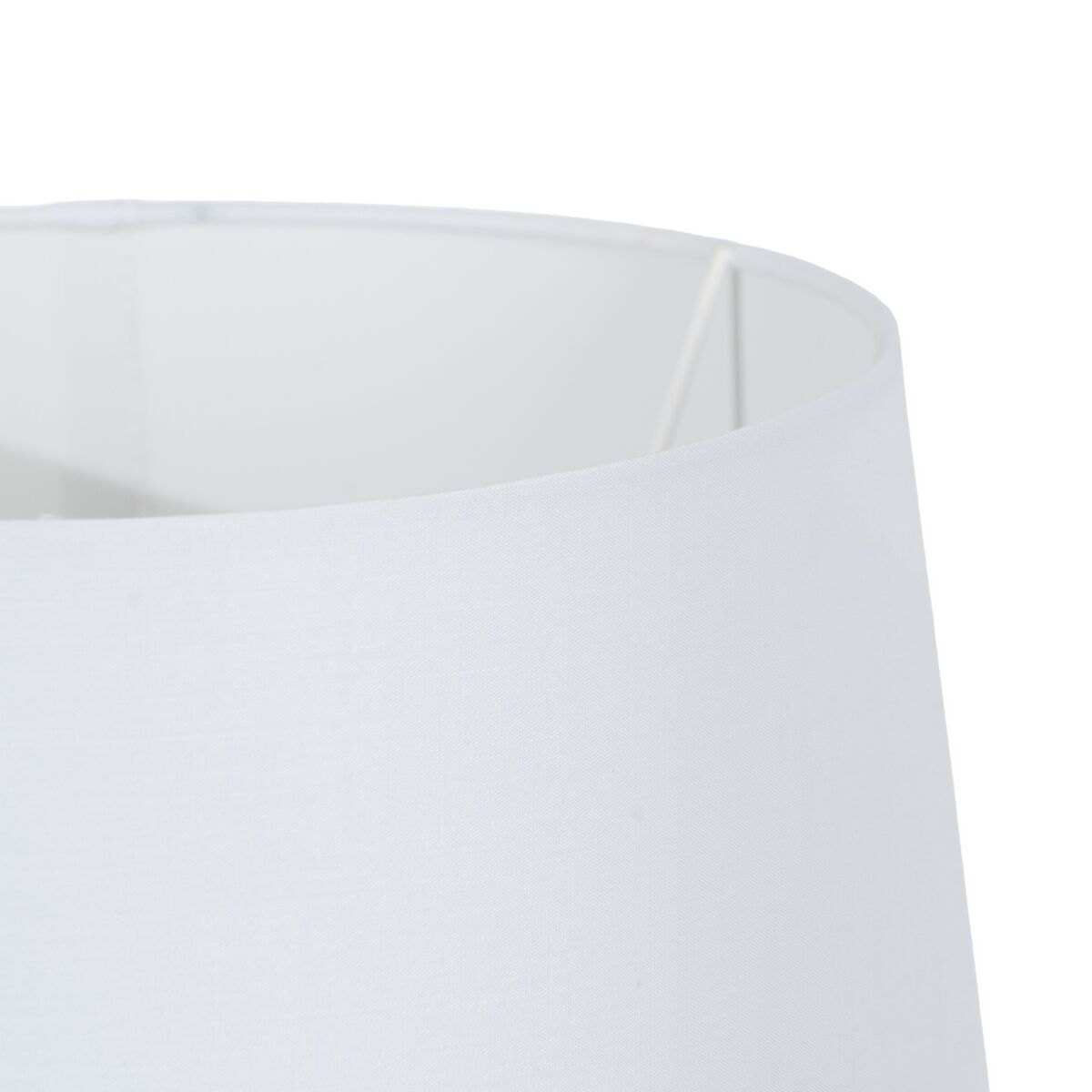 Bordslampa Vit Svart Beige Järn Tyg 40 W 30 x 30 x 60 cm - 2