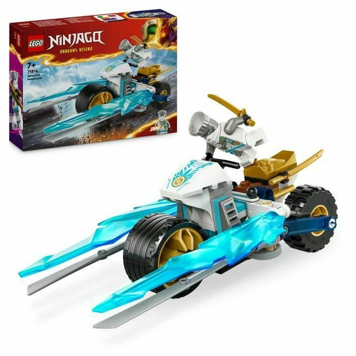 Byggsats Lego Ninjago 71816 Zane's Motorcycle Multicolour 84 Delar