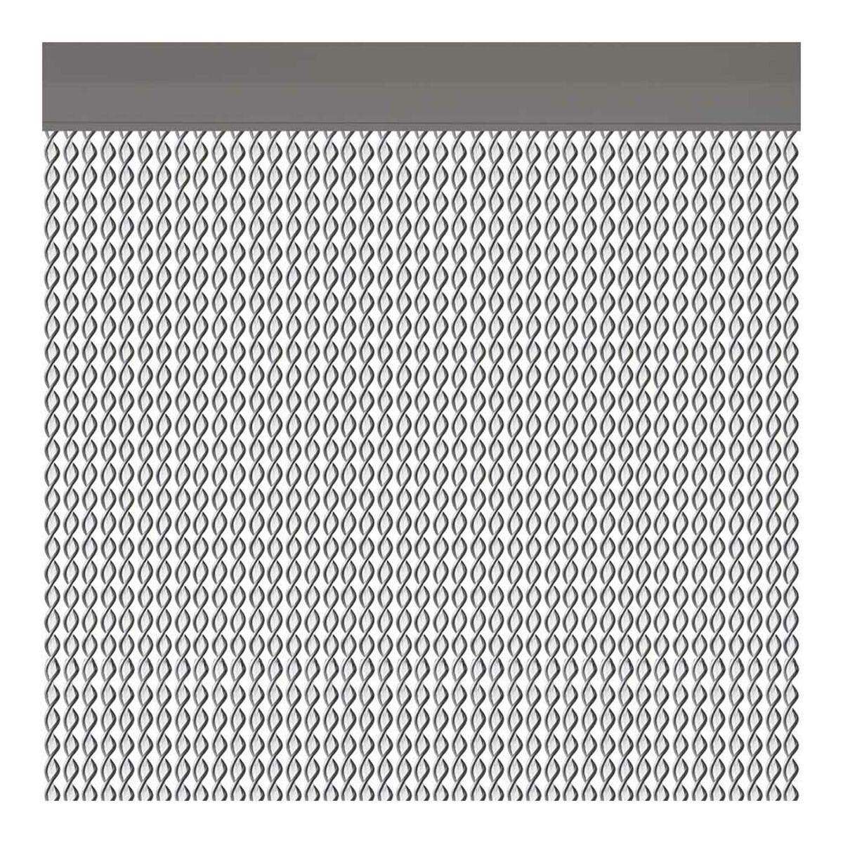 Gardin Acudam Cadaques Dörrar Silvrig Extern PVC Aluminium 90 x 210 cm