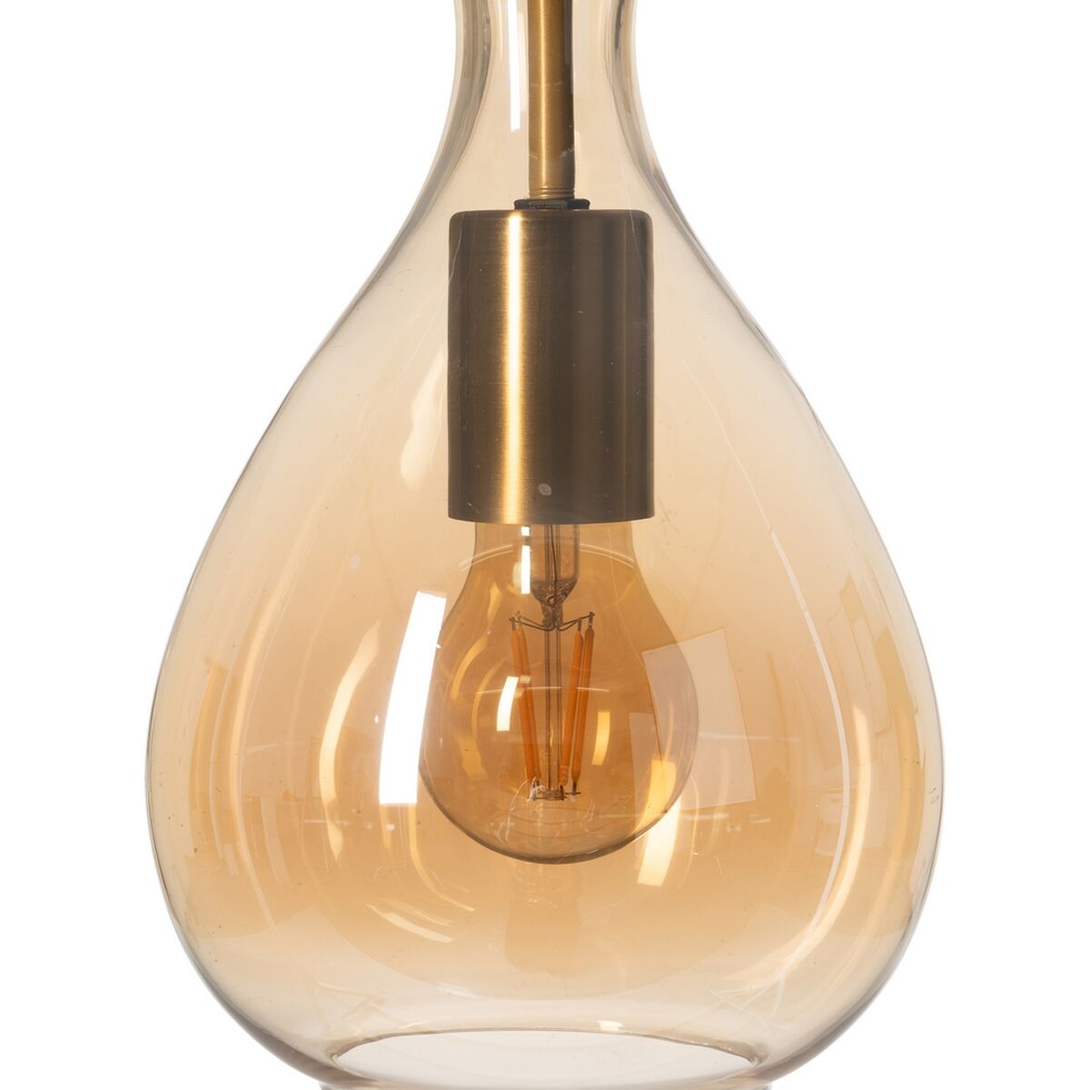 Taklampa Gyllene Karamellfärgat 60 W - 3