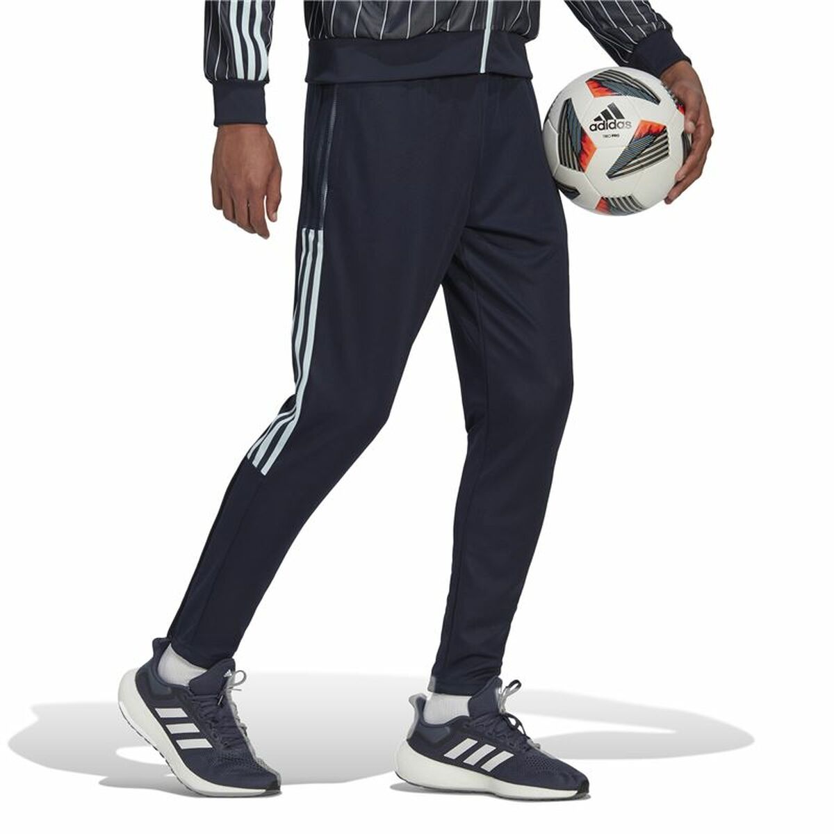 Byxor för vuxna Adidas Tiro  Mörkblå Män - 5