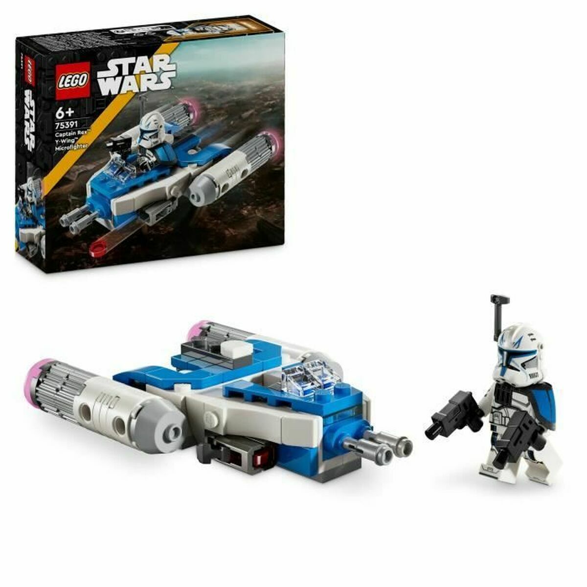 Byggsats Lego 75391 Captain Rex Y-Wing Microfighter Multicolour 99 Delar