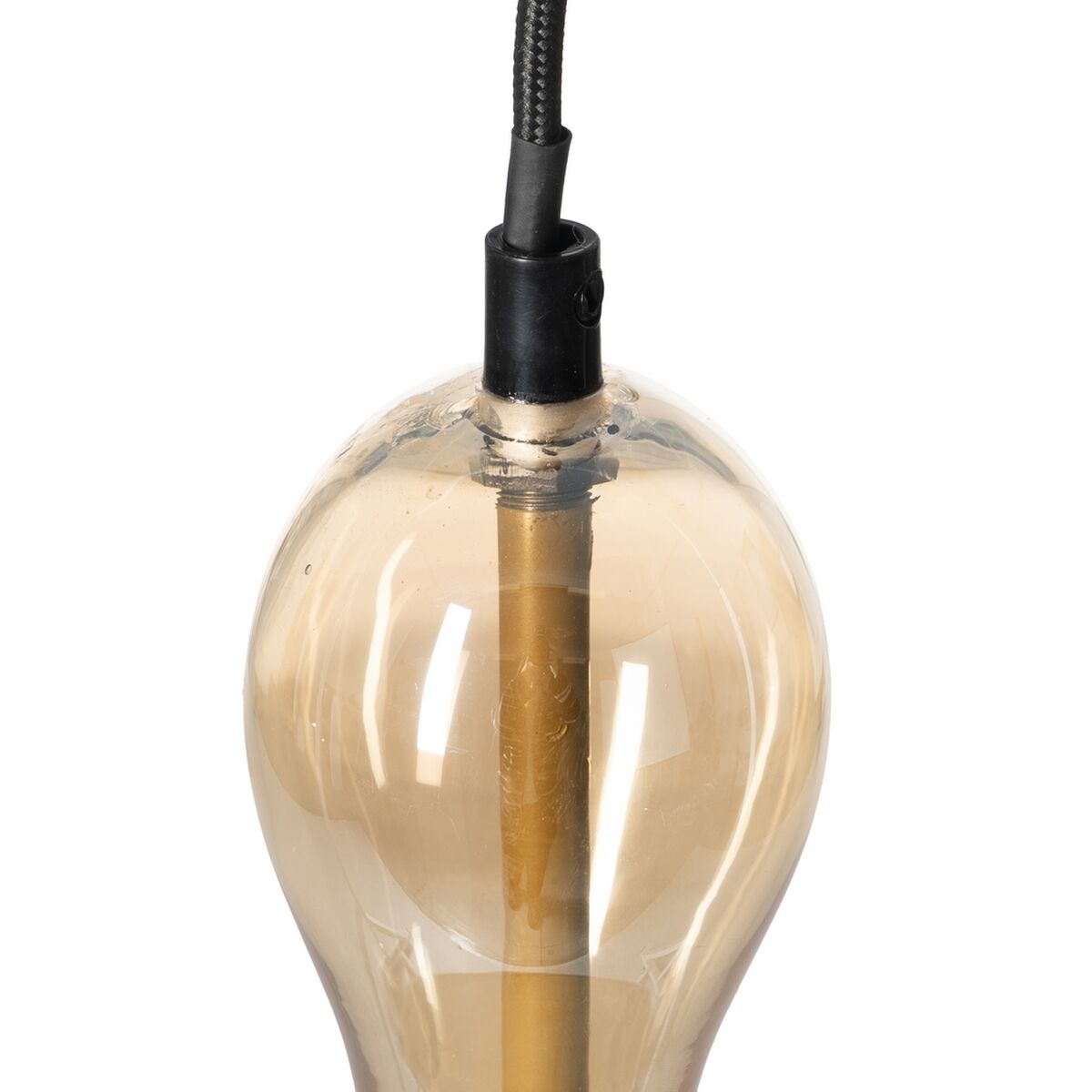 Taklampa Gyllene Karamellfärgat 60 W Ø 23 cm - 4