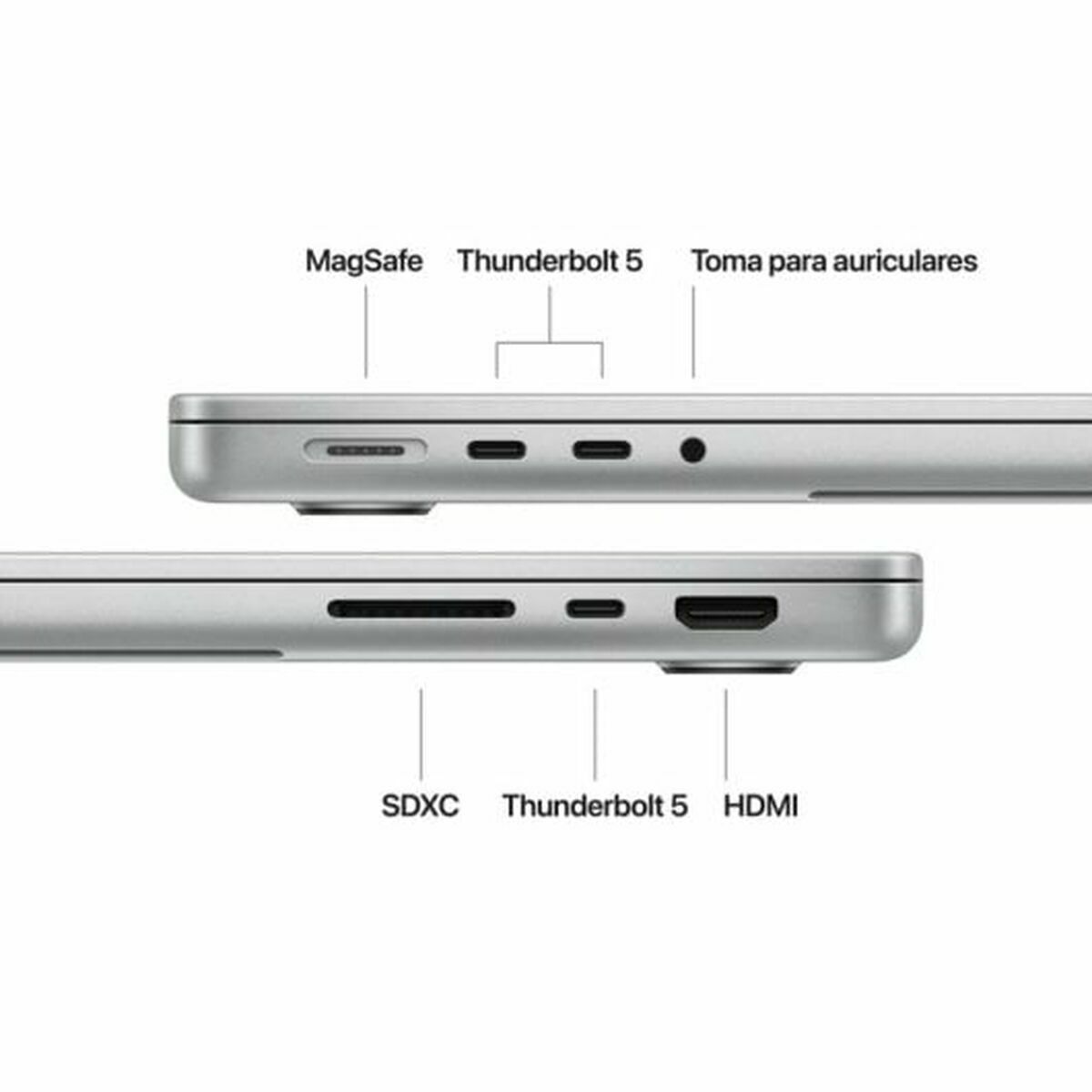 Bärbar dator Apple MX2G3Y/A 14,2" M2 36 GB RAM 1 TB SSD - 7