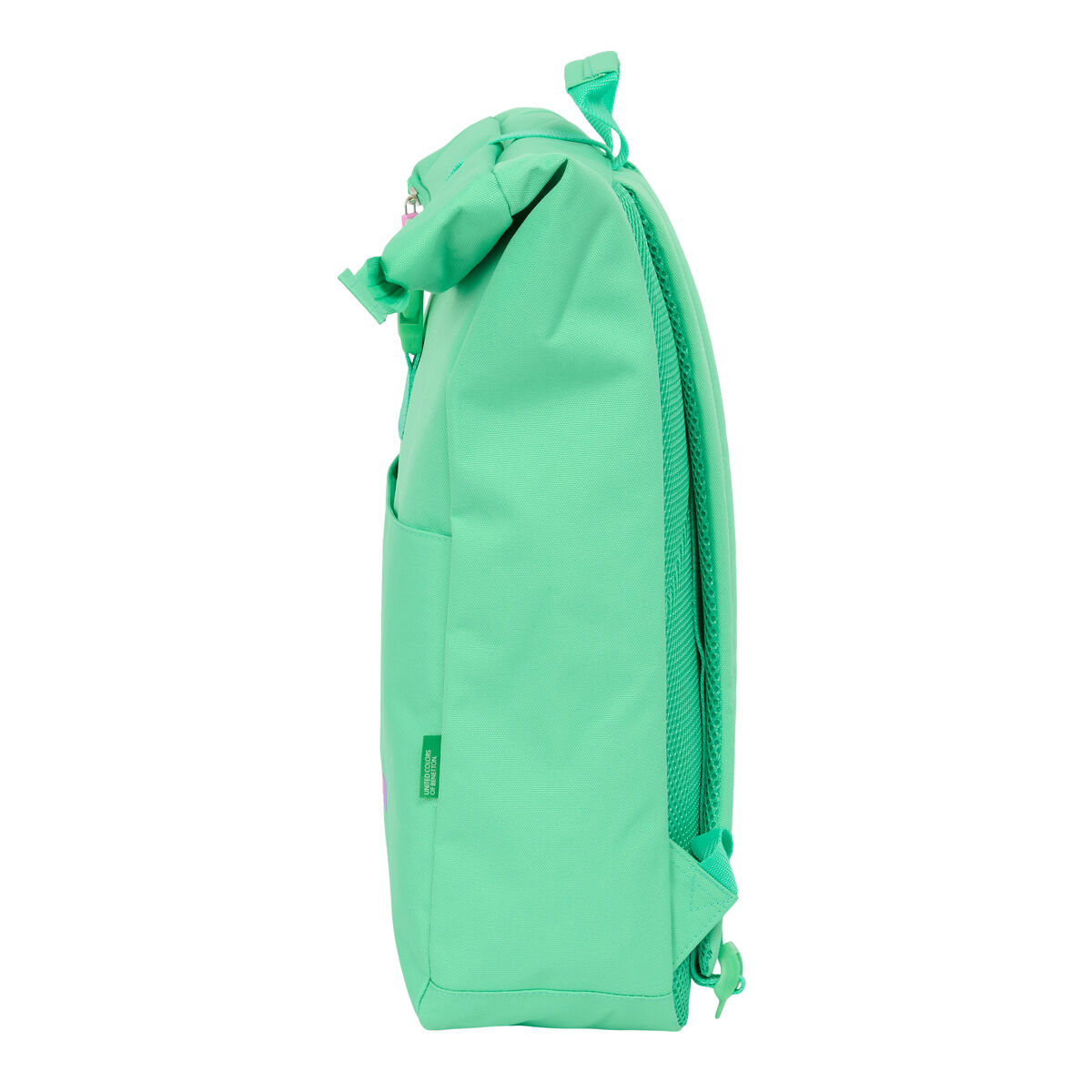 Ryggsäck Casual Benetton Mint Grön - 3