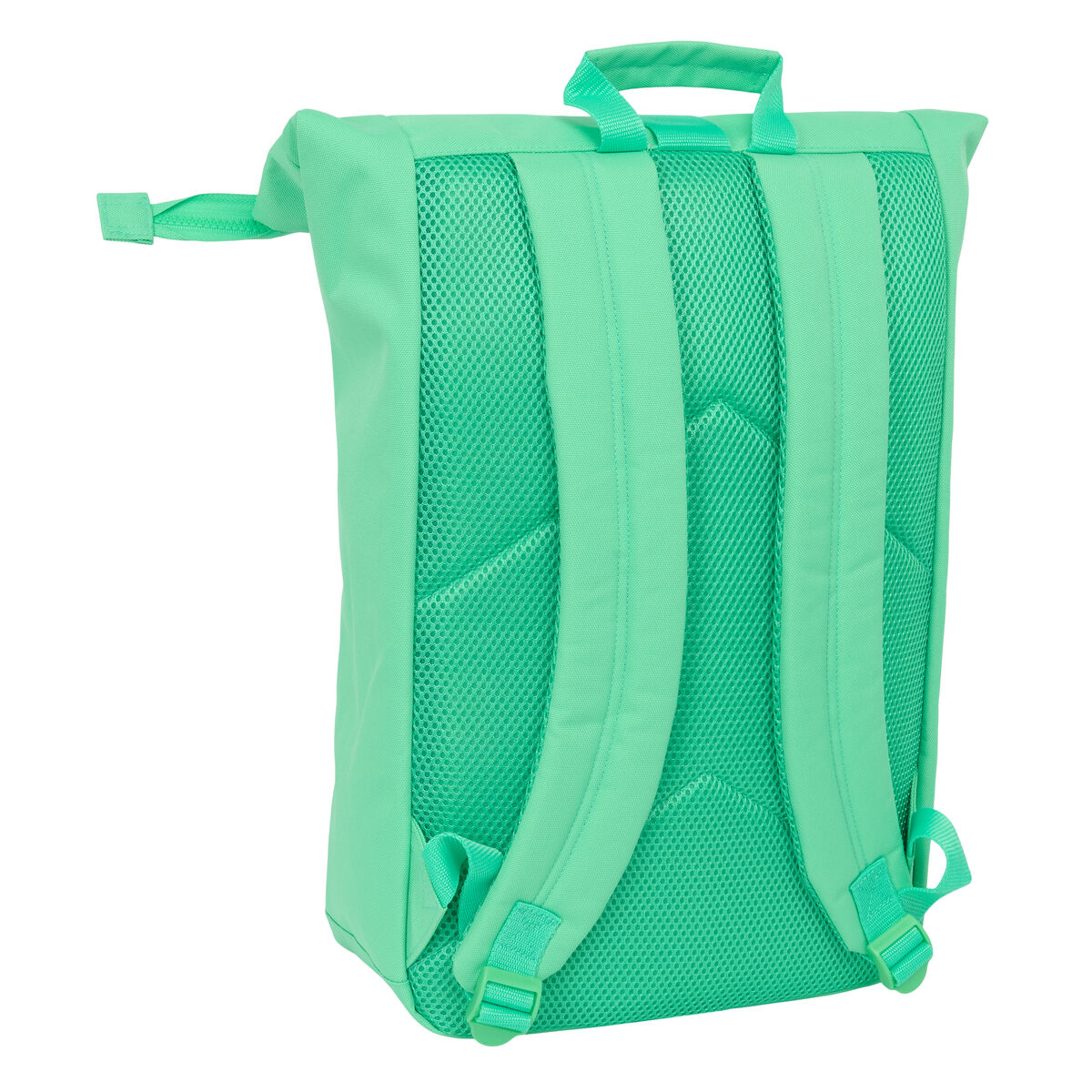 Ryggsäck Casual Benetton Mint Grön - 4