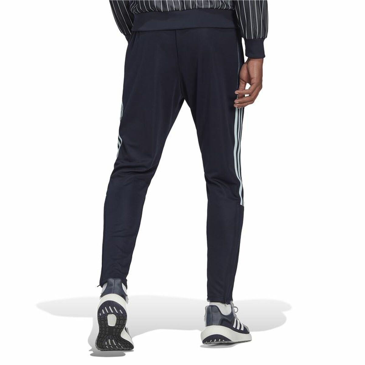 Byxor för vuxna Adidas Tiro  Mörkblå Män - 4