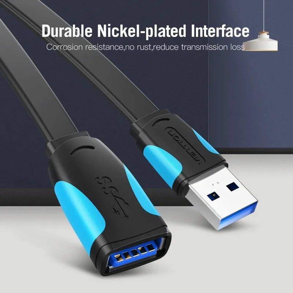 Skarvsladd USB Vention VAS-A13-B300 3 m - 2