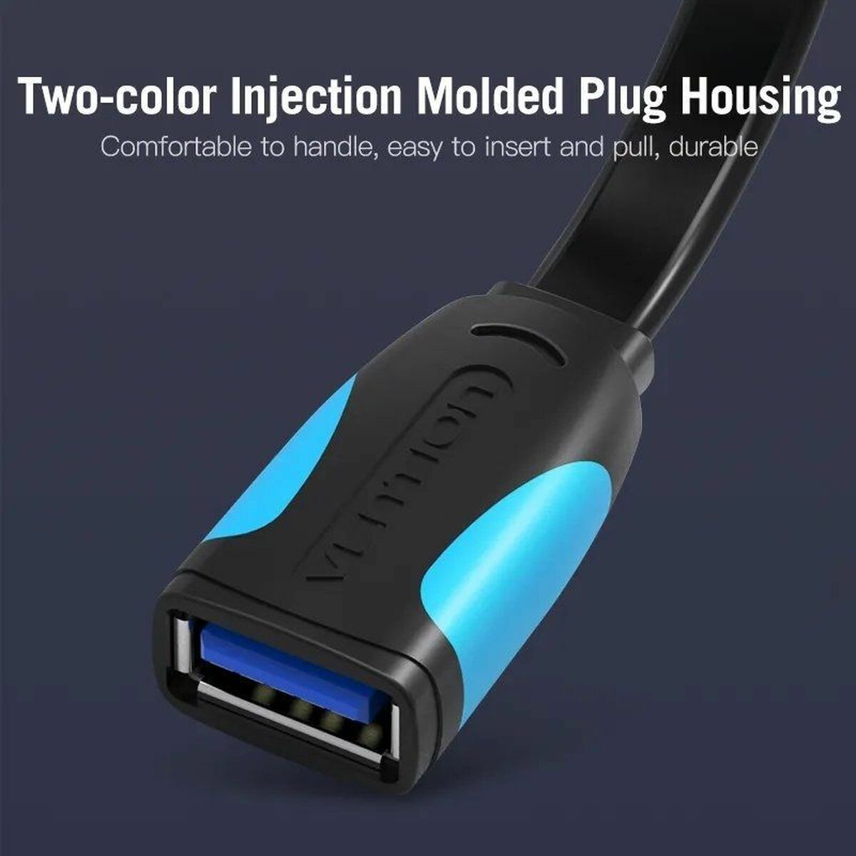 Skarvsladd USB Vention VAS-A13-B300 3 m - 3