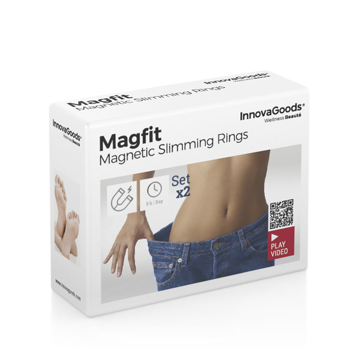 Magnetiska Bantningsringar Magfit InnovaGoods 2 antal - 11